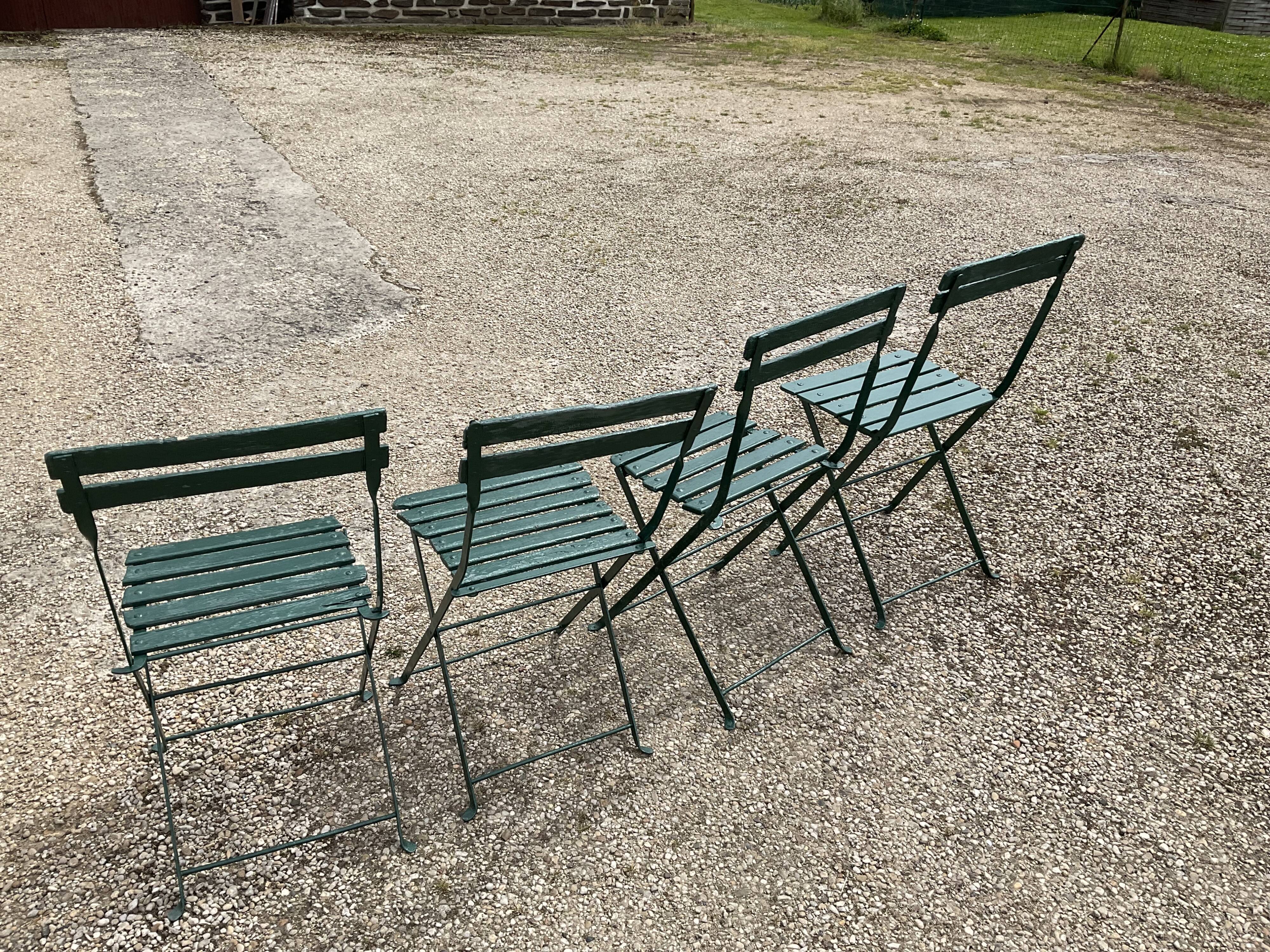Chaises pliantes
