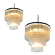 Sputnik chandelier in Murano glass, Mazzega style,