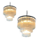 Sputnik chandelier in Murano glass, Mazzega style,