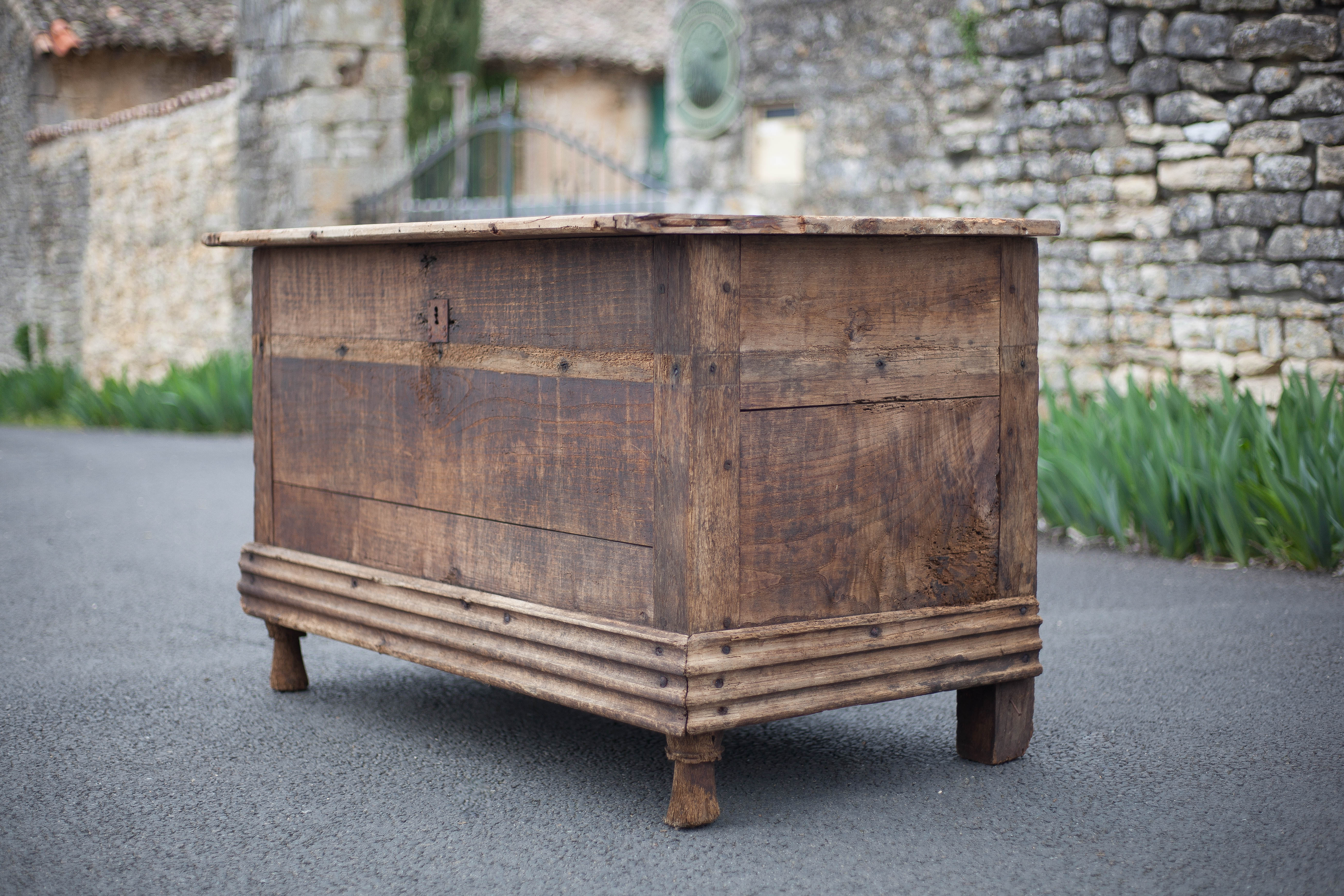 Oak chest