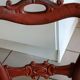 Set of 5 19th century cacahogany chairs