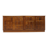 Buffet brutaliste vintage des années 1970
