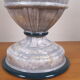 Vintage ceramic lamp brand monteuse robert de schuytener model mayerling