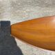 Scandinavian teak fruit bowl stamped from the 1950s.