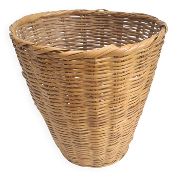 Natural bamboo basket