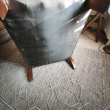 double caned armchair