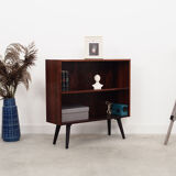 Bibliothèque en palissandre, design danois, années 70, production: Hjørnebo