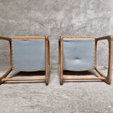 Pair of Baumann Traineau chairs