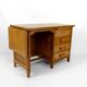 Art Deco oak desk, France, Circa 1940