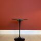 Tulip side table in black marble by Eero Saarinen , 1970s