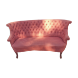 Napoleon III-style sofa padded