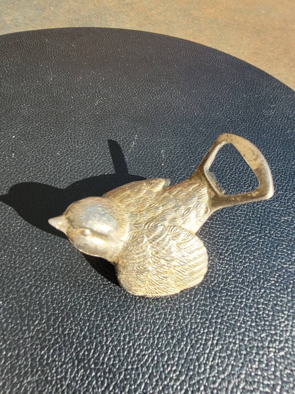 Vintage bird bottle opener