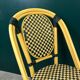 Série de 4 chaises de terrasse parisienne