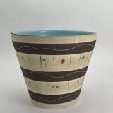 Grand pot à plante céramique année 50