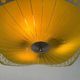 Mid-century design glass pendant by Napako, Czechoslovakia, 1970s.