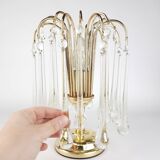 Murano glass waterfall drop lamp