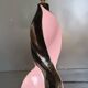 Large vintage 1960s ceramic lamp