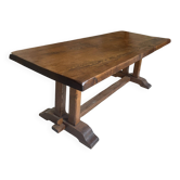 Solid wood farmhouse table