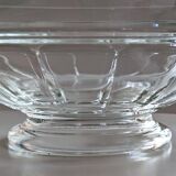 Glass fruit bowl, Val Saint Lambert style