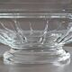 Glass fruit bowl, Val Saint Lambert style