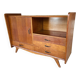 Oak storage unit, splayed legs circa 1950s