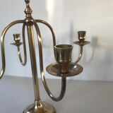 Scandinavian brass chandelier