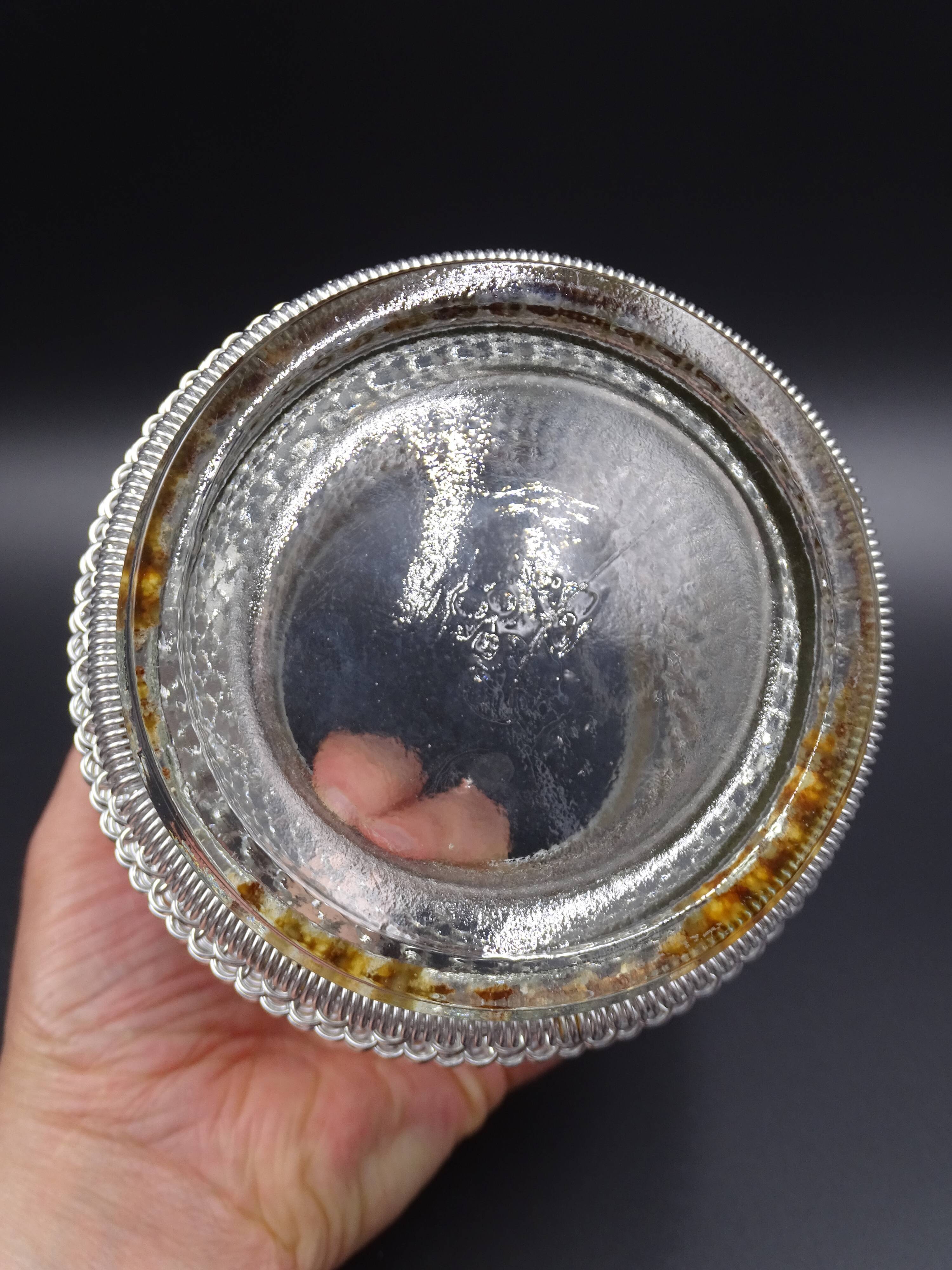 Screened ice bucket, circa 1970