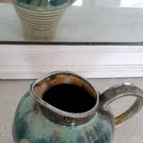 Stoneware pitcher