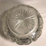 Old vase ball crystal polished form geometric