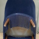 Blue toad armchair
