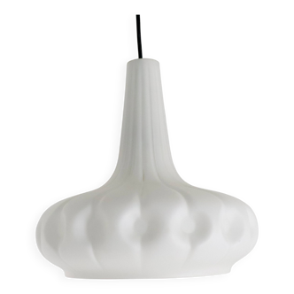 Peill & Putzler melkglazen lamp vintage mid century design