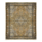 Large kashmir silk rug - india, handmade. - ✔ size: 3.95 x 2.75 metres