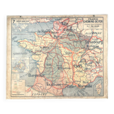 Old Vidal-Lablache map 7, Mézières, T41, 1900 - France Trains