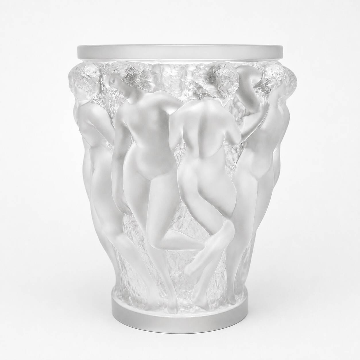 Lalique - Vase - Crystal - Bacchantes Vase Crystal