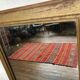Vintage 1960 gilded wooden mirror