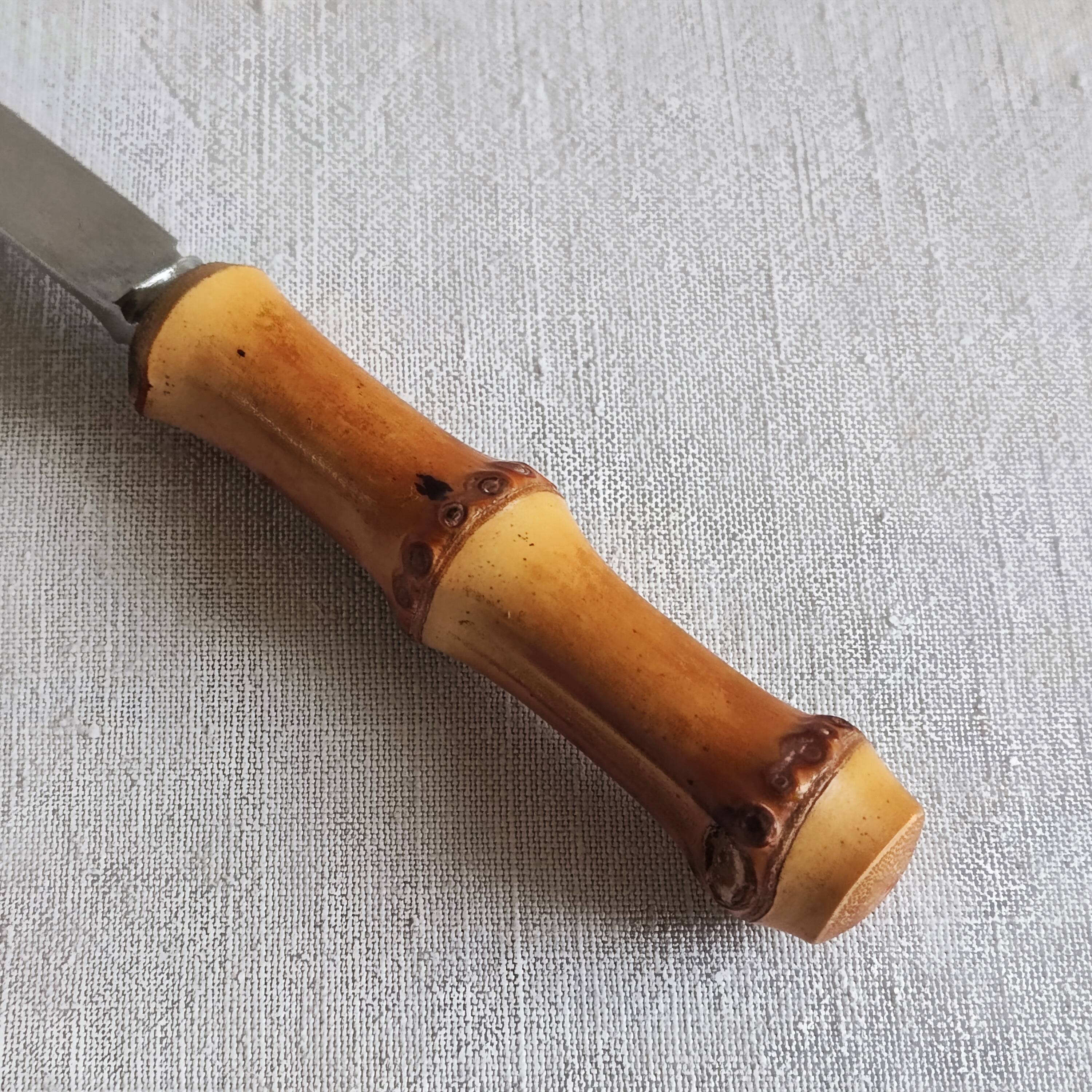 Bamboo handle cheese cutlery 60'