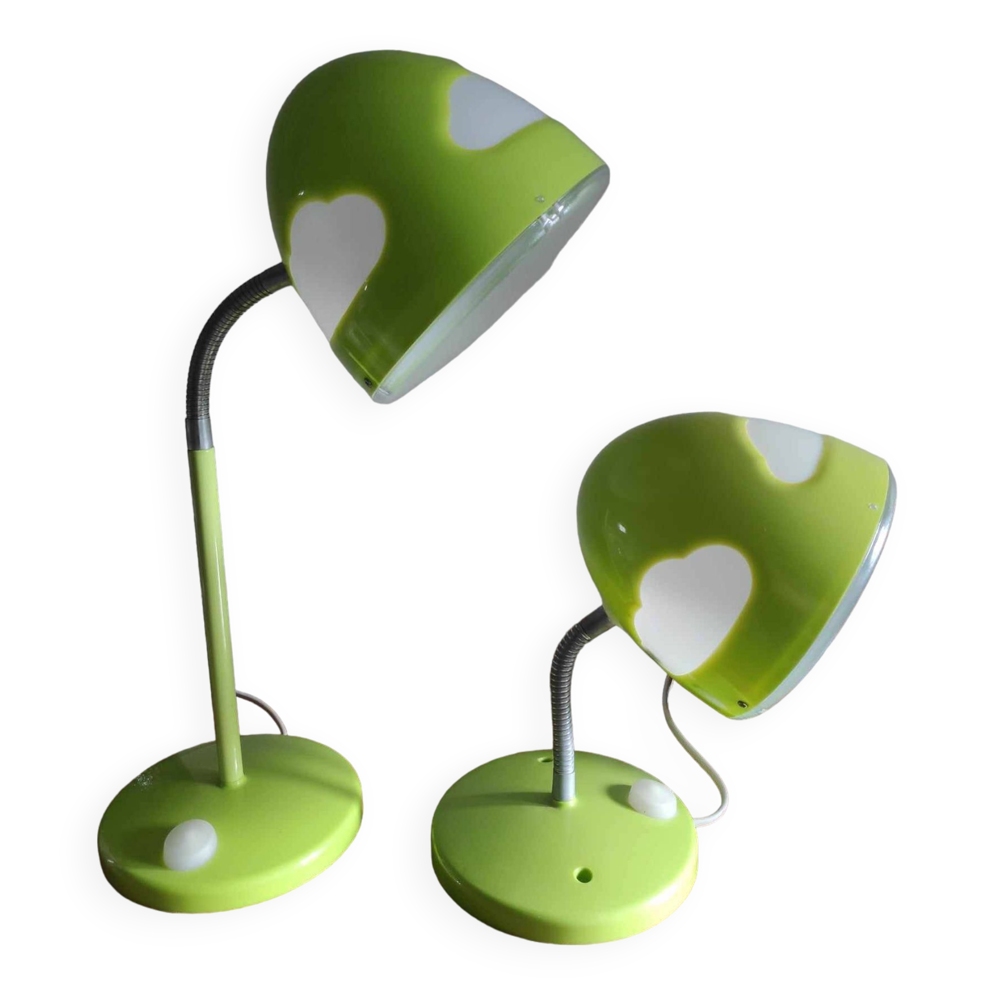 Ikea Shojig desk lamp and bedside lamp