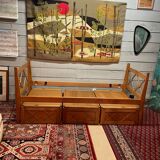 Lit daybed avec caisson vintage ep 59/60