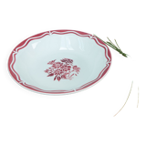 Sarregemines hollow serving dish from the Champêtre collection