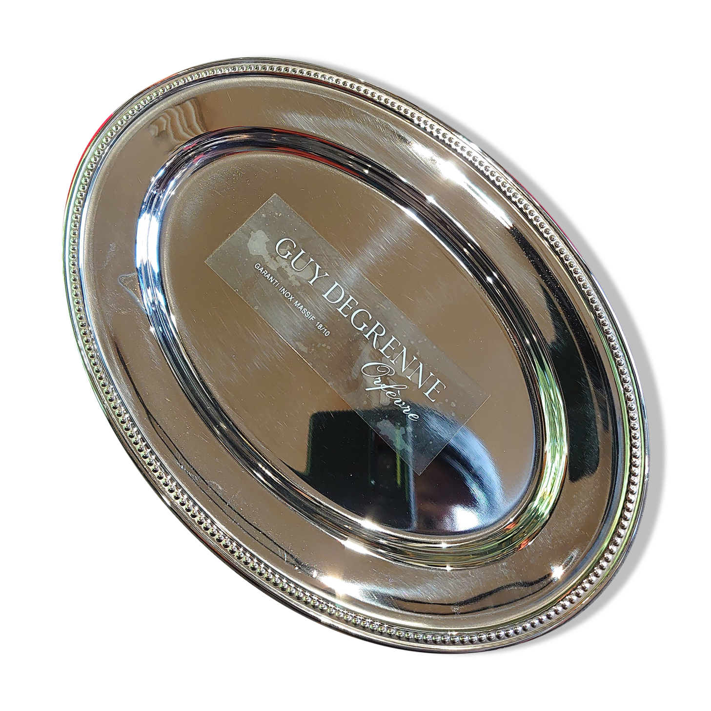 Stainless steel platter Guy Degrenne