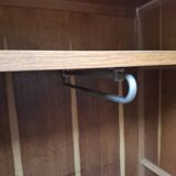 Vintage wardrobe with compass feet