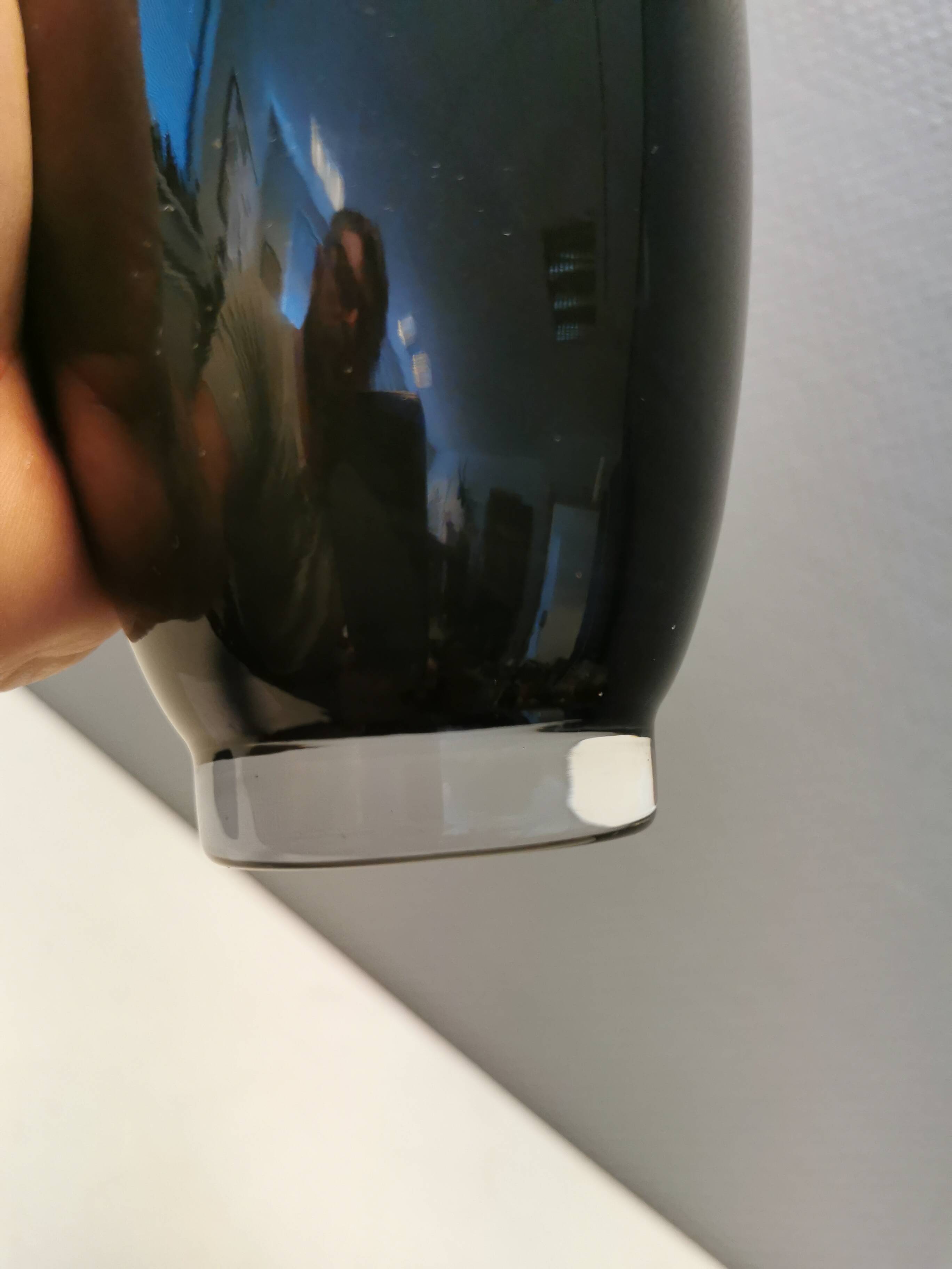 Beautiful glass vase from Danish Søholm