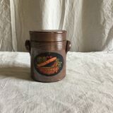 Sandstone mustard pot