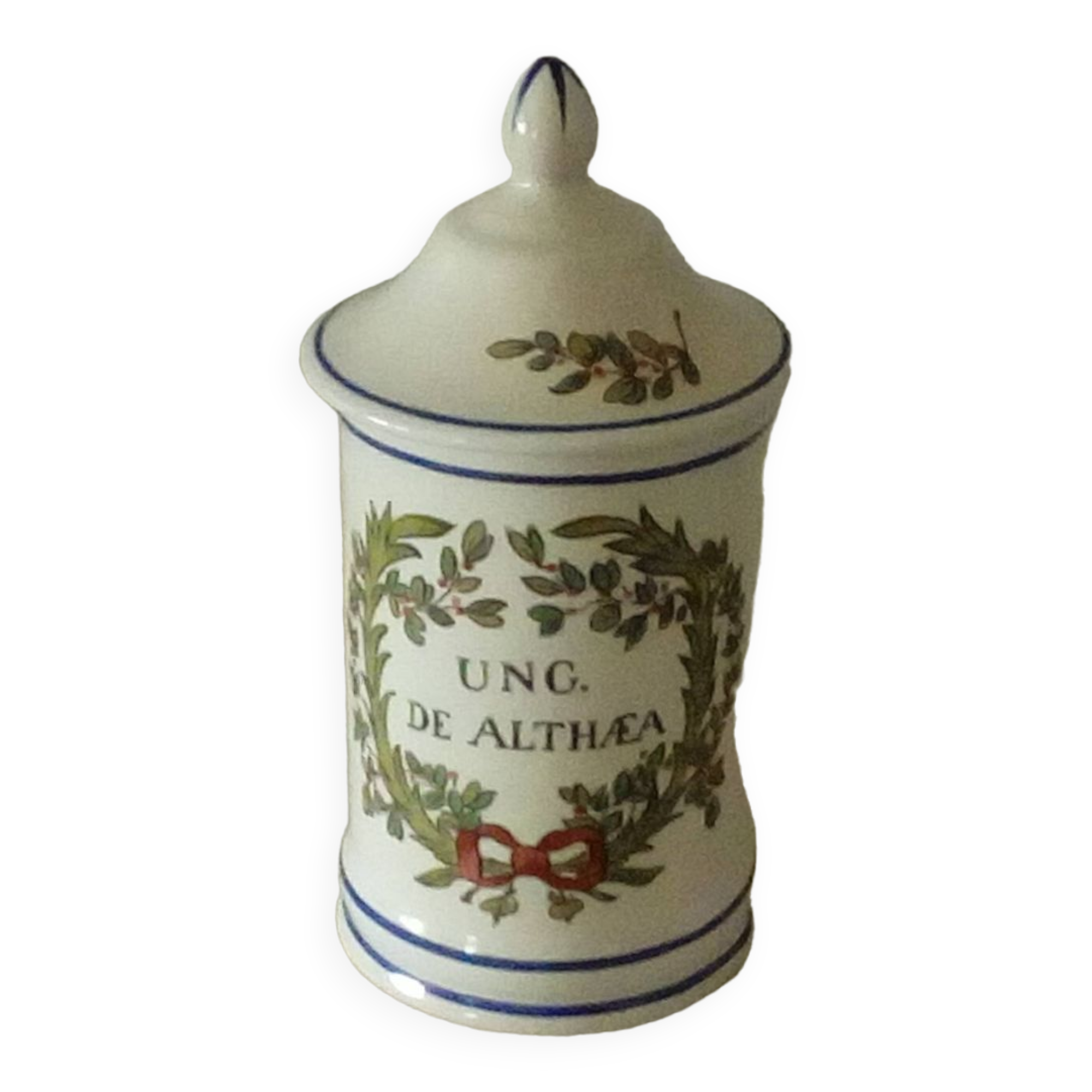 Medicine pot apothecary earthenware of st clement