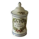 Medicine pot apothecary earthenware of st clement