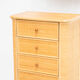 Vintage Bohemian Rattan Chest of drawers