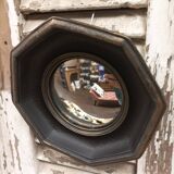 Hexagonal convex mirror 19 cm