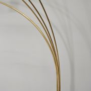 Brass floor chandelier, 70s