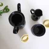 Cafetière pot à lait et sucrier Waku, résistant à la chaleur, céramique allemande, Vintage