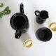 Waku coffee maker, milk and sugar pot, heat-resistant, German ceramics, Vintage
